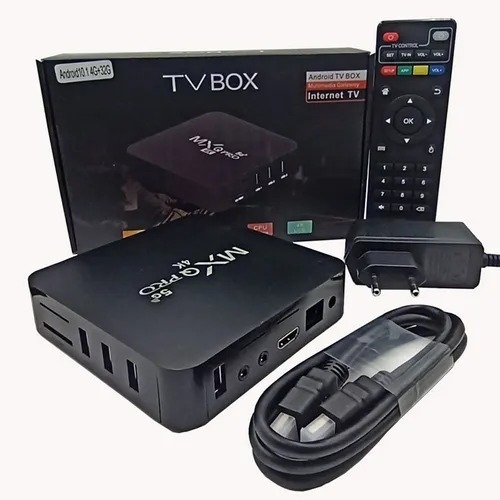  - Televisores - preta - Central - unidade    Cod. TV BOX 4K 5G